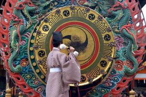 Kagura Ritual at Yasaka Shrine