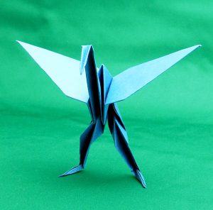 Origami, Standing Crane