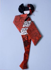 Chiyogami Paper Doll Geisha