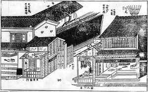 Machiya in Edo