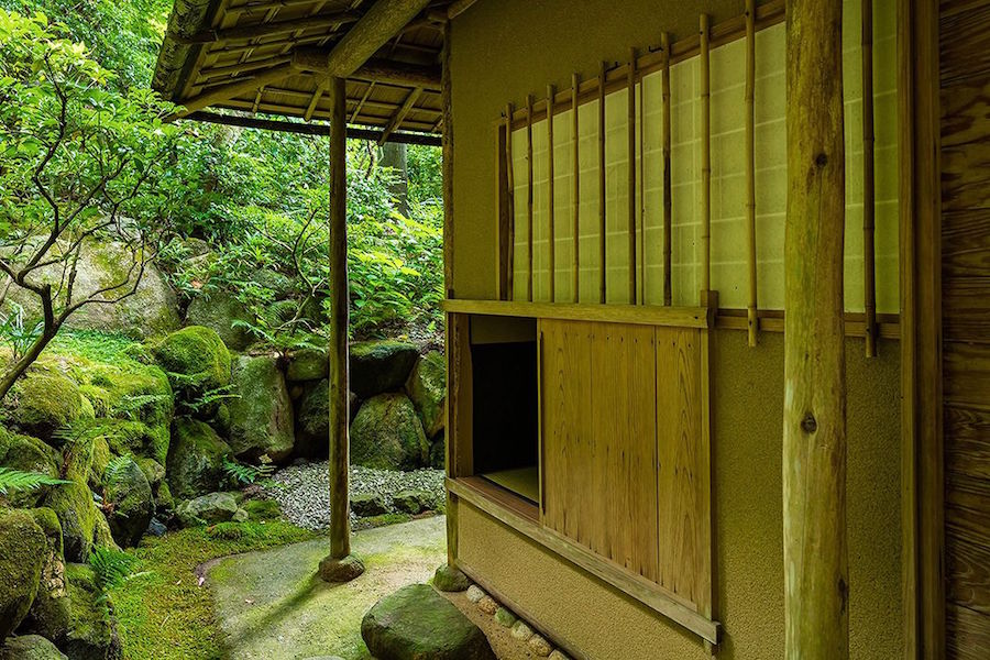 Tea House  Guest s Entrance called  Nijiriguchi Japanese  Patterns of Design