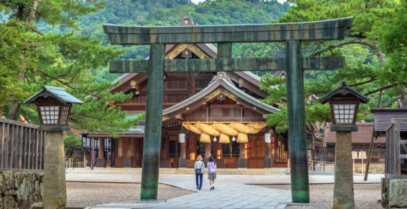 Kanenotorii Gate of the Izumo Taisha Shrine in Izumo city, Japan